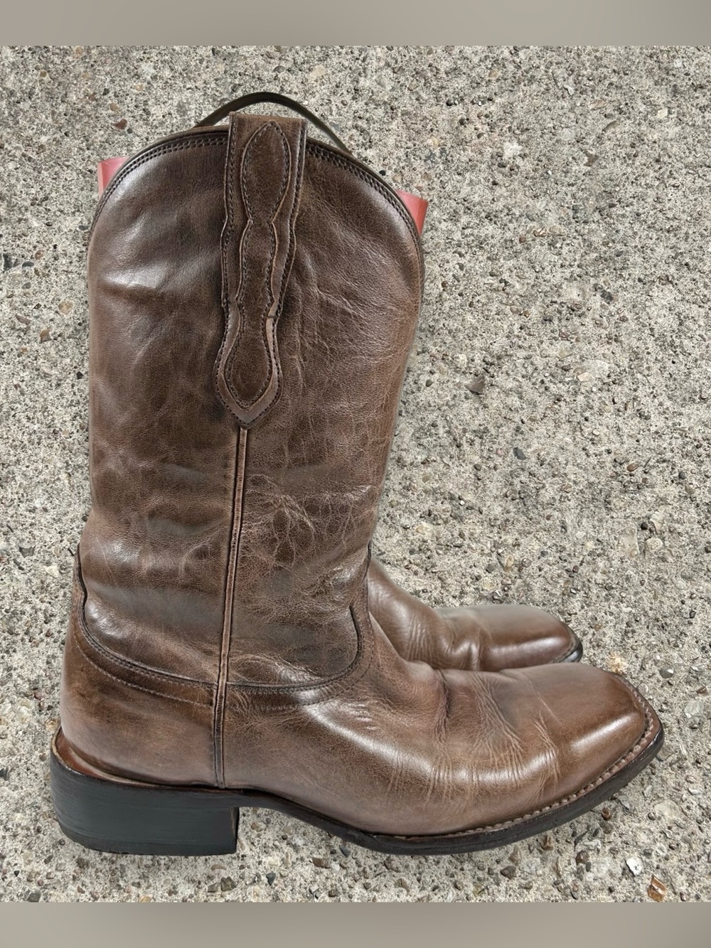 CAPITAN BOOTS wickenburg bowman square toe western boots